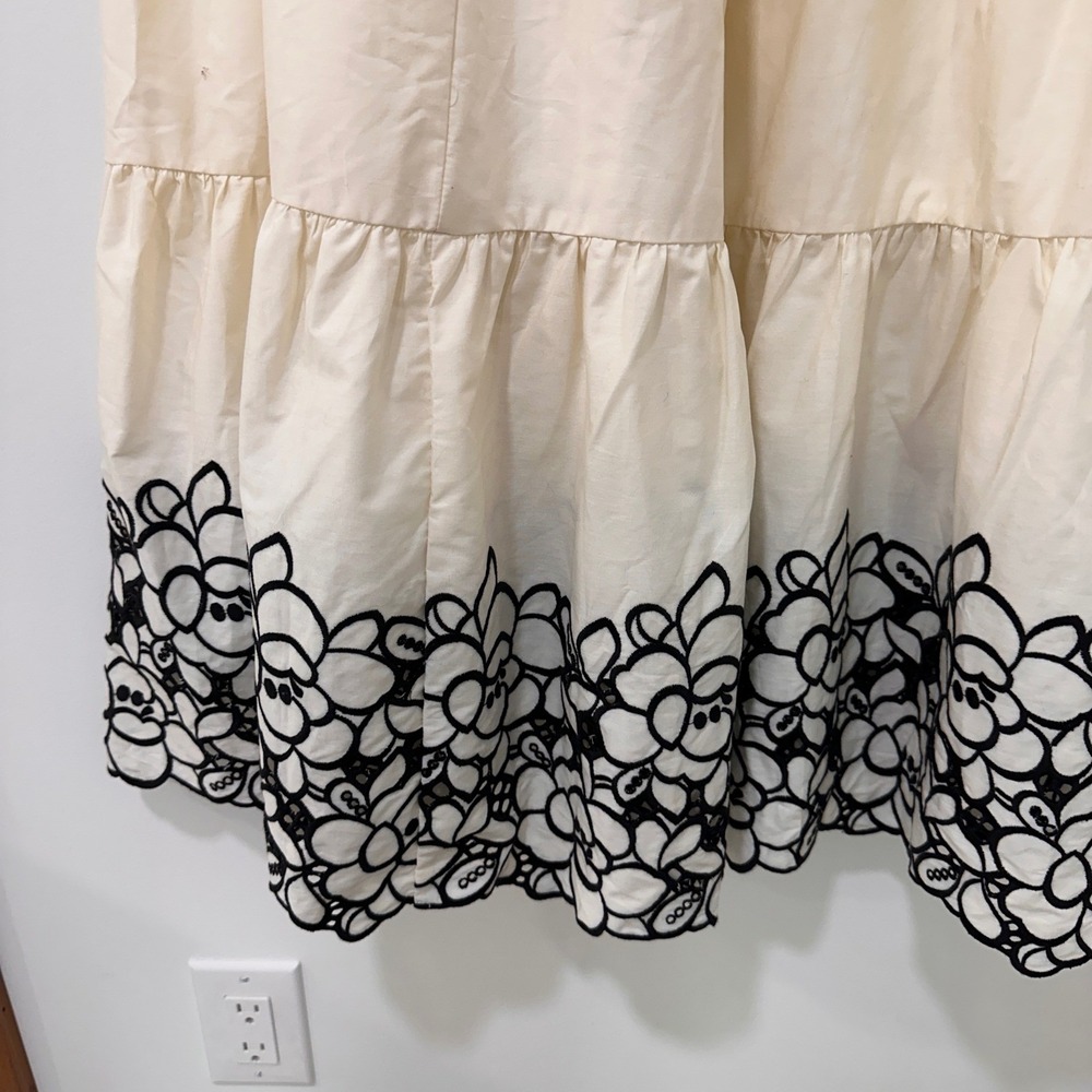 Torrid Belle Isle Tiered Maxi Dress Women 20 White Embroidered Boho Graduation - Picture 3 of 11